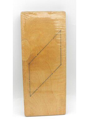 AccuCut Quilt Block G # 3 Wooden Die  11.75" 4.75" x 1" - NEW SEALED